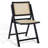 Ensemble de 2 chaises de patio pliables en rotin AllModern Dan-71526368