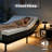 Adjustable Bed  With Massage & Wireless Remote – 12" Memory Foam Mattress Included-141472716