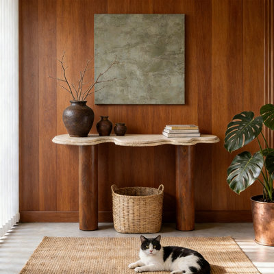 Stone Console Table