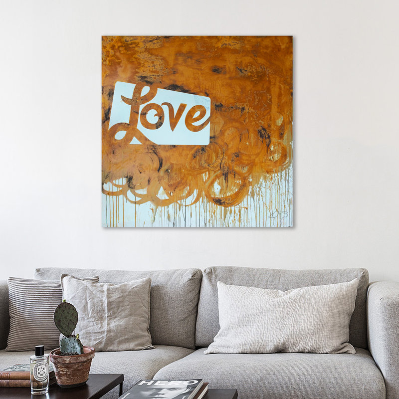 Love 2 by Kent Youngstrom - Wrapped Canvas Print, 91 cm H x 91 cm W x 4 cm D