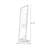Rectangle Solid Wood+Rattan Full Length Mirrors