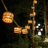 Alyiah Outdoor 10 - Bulb 315'' Solar Powered LED Shaded String Light