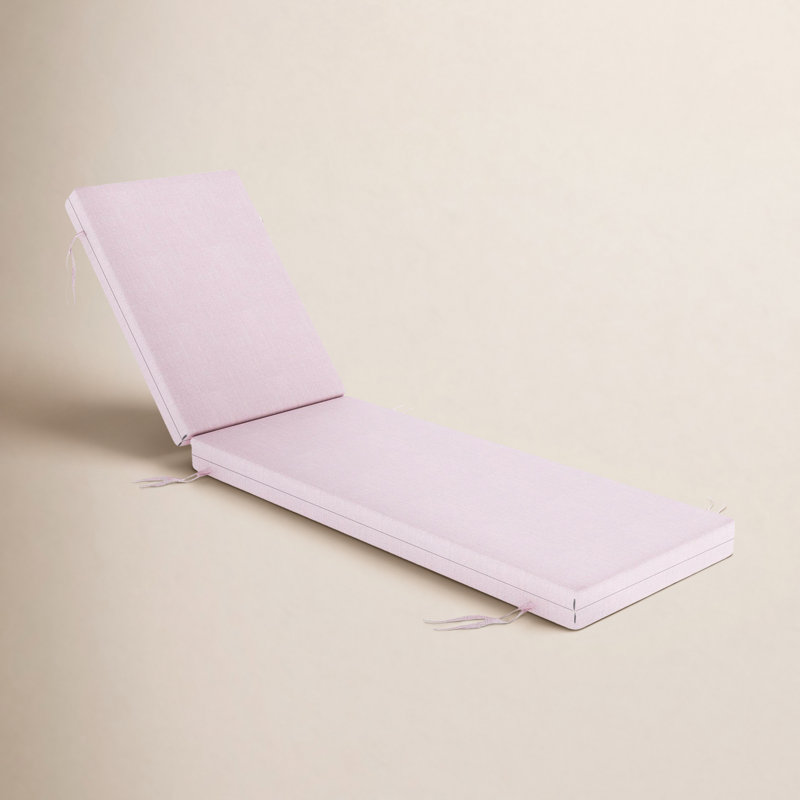 Lani Sunbrella® Outdoor Chaise Lounge Cushion, 21" W x 78" D, Sunbrella Play Cameo