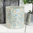 Arsenault Blue Mother of Pearl Handmade Accent Table 13" x 13" x 19"