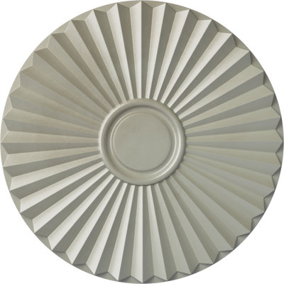 Endurathane Shakuras Ceiling Medallion, 19 3/4"OD x 1 3/8"P (For Canopies up to 5"), Hand-Painted Flash Copper Finish