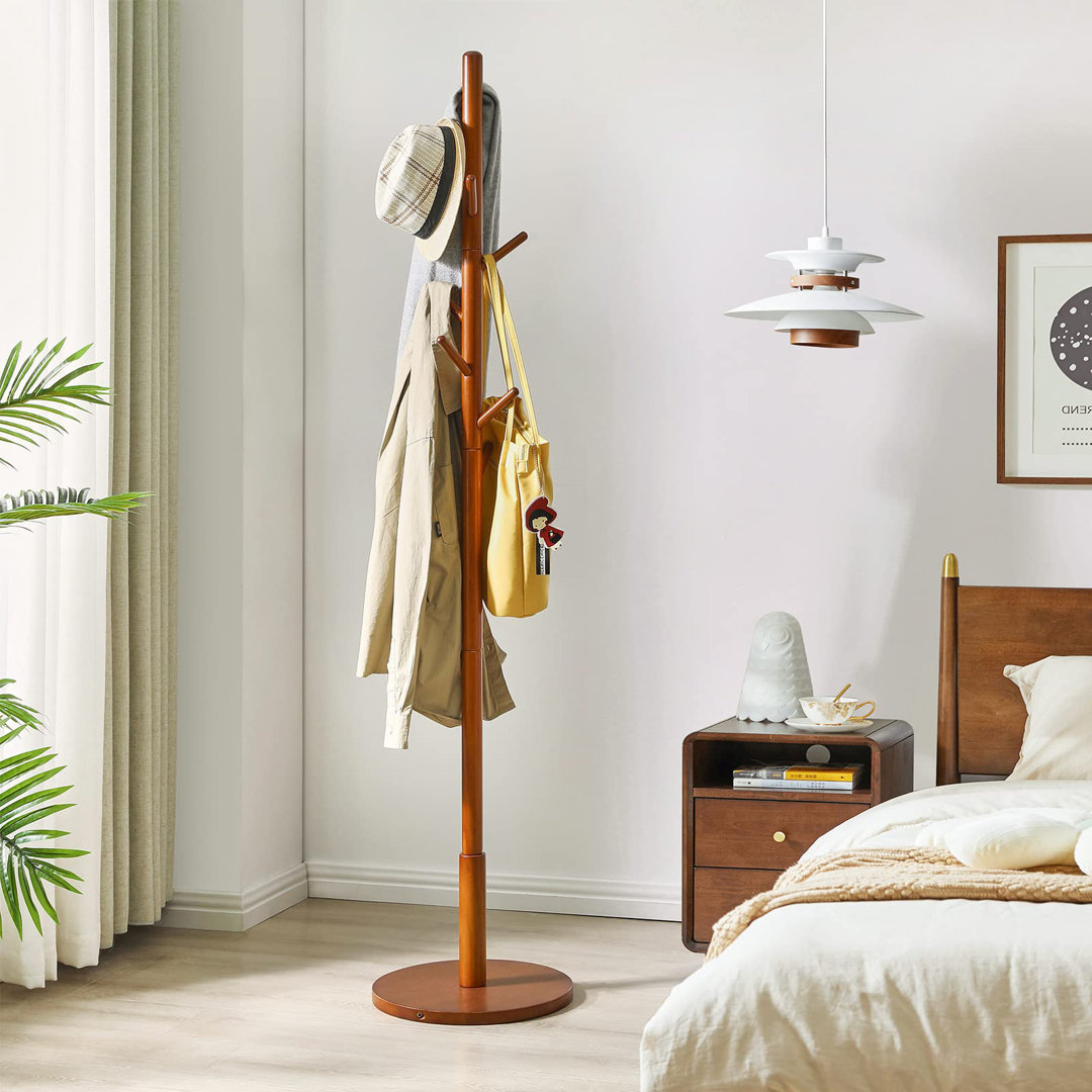 Aeyla 8 - Hook Freestanding Coat Stand