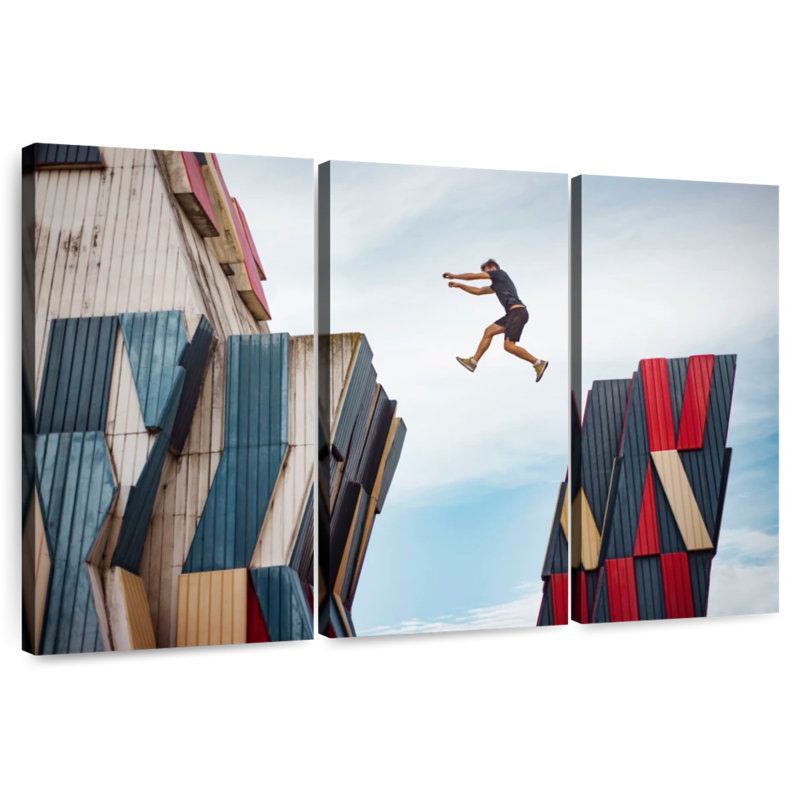 Festival Parkour Jump, H 28 po x l 45 po