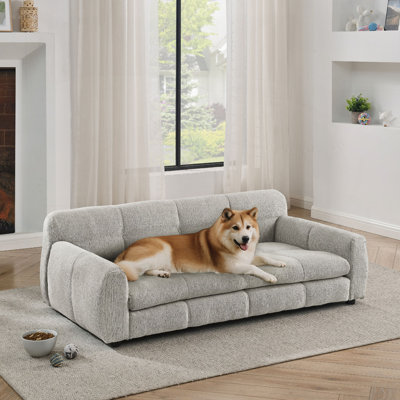 Lit rectangulaire pour chien, canapé-lit pour chien