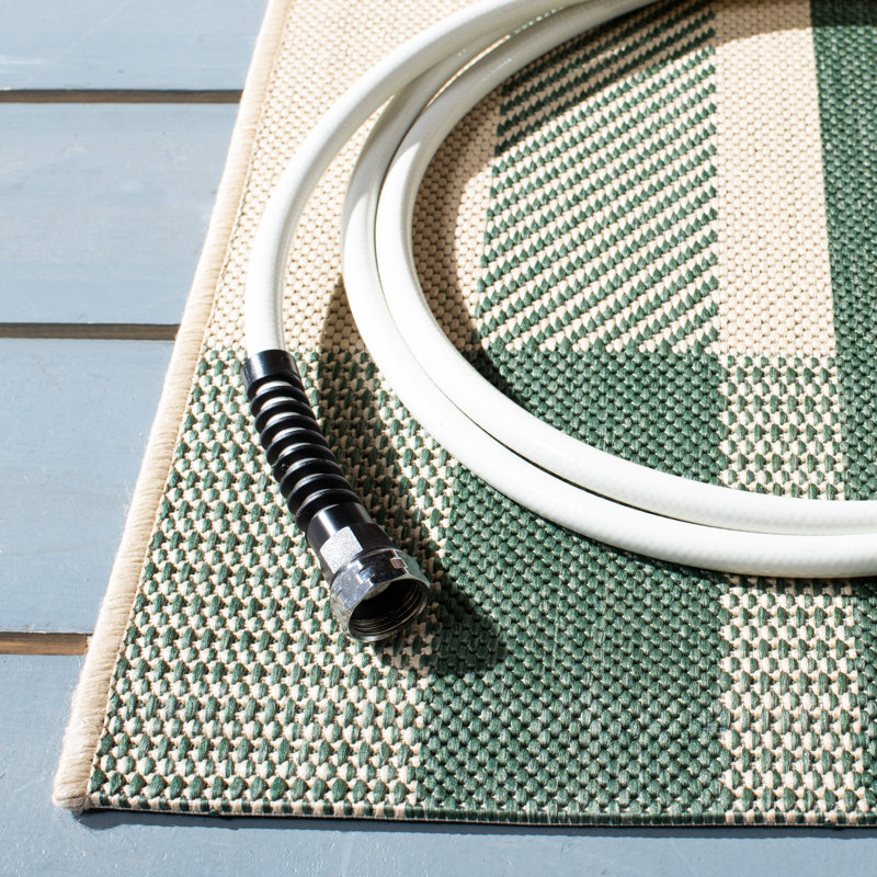 Andreya Performance Plaid Rug, Rectangle 5'3" x 7'7"
