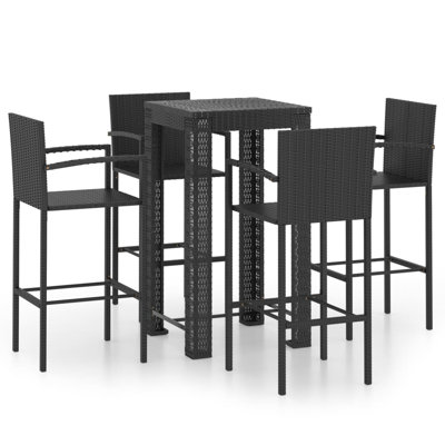 Allenport 4 - Person Patio Dining Set Square Table