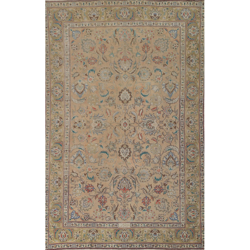 Tapis traditionnel floral 6 x 9