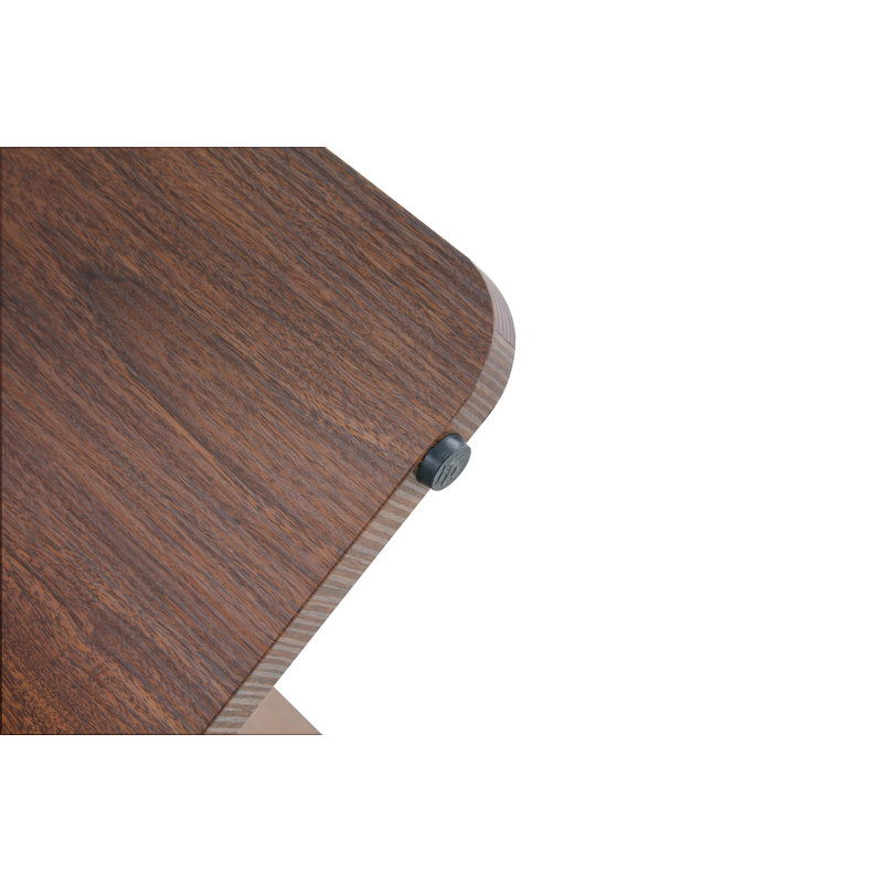 Table de salle à manger ronde en pierre frittée de style médiéval avec compartiments de rangement
