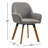 Aroya Linen Swivel Dining Armchair (Set of 4)-37668462