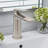 Single-Hole Single-handle Bathroom Faucet with Drain Assembly-86637650