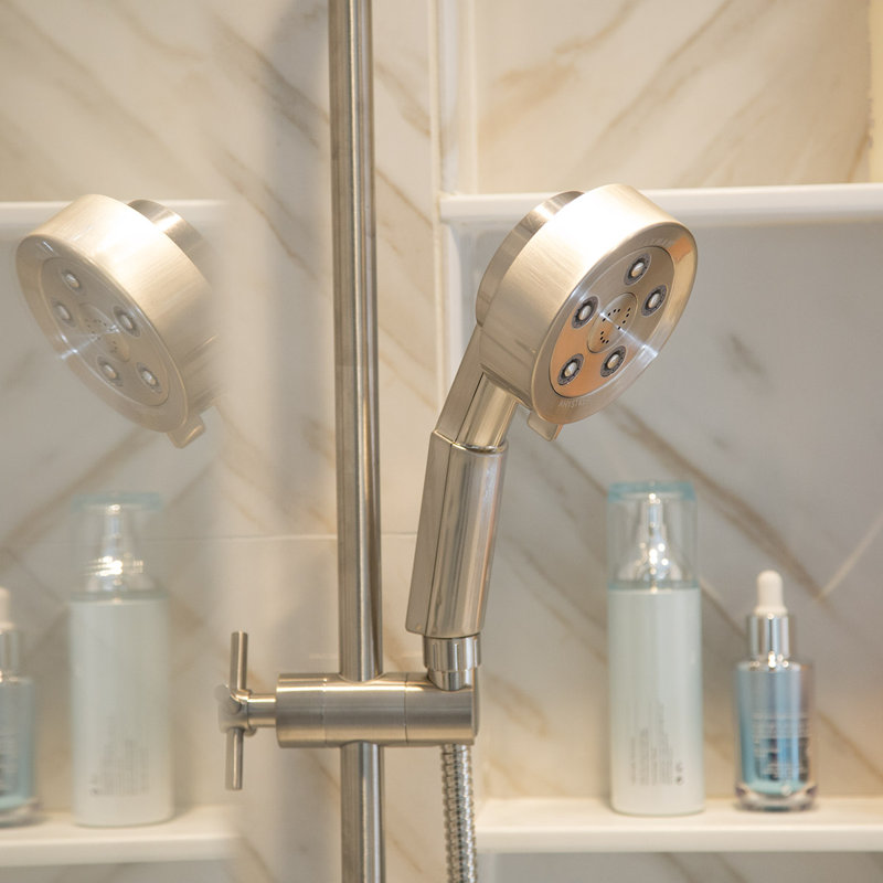 Neo 2.5 GPM Multi-Function Handheld Shower Head, Brushed Nickel