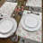 Pretty Coquette 4-Pack Poly-Cotton Blend Washable Placemats