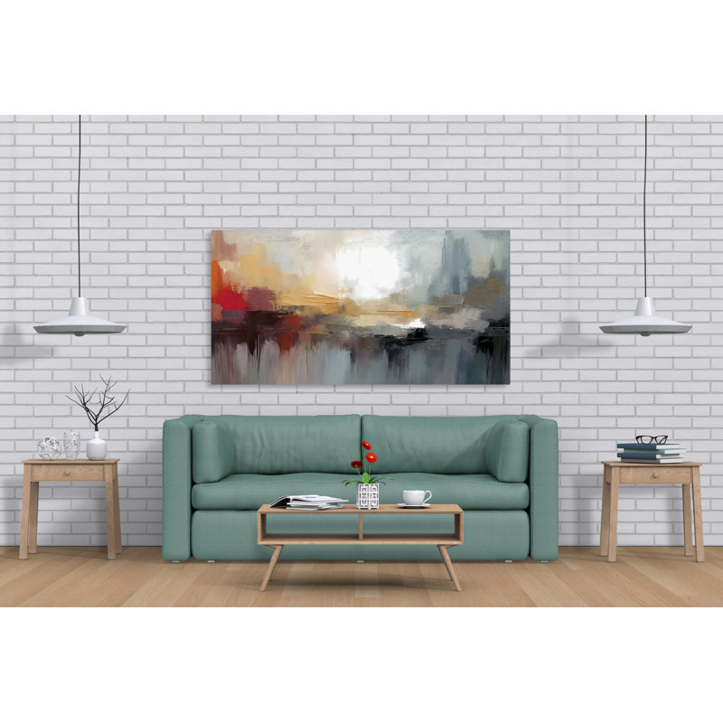 Morning In The Mist, 18" H x 36" W