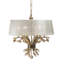 Lustre tambour 6 lumières à abat-jour Archambault