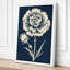 Carnation Study Botanical 1 Piece Wrapped Canvas Wall Art-1608285068-1608285110