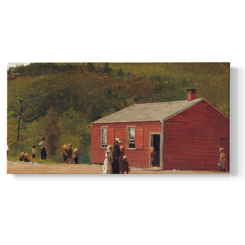 Série paysage - CM XXVI - Toile tendue avec châssis encadré - Prêt à être accroché, H 21 po x l 41 po