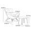 Chaise berçante de style traîneau de luxe-102188181