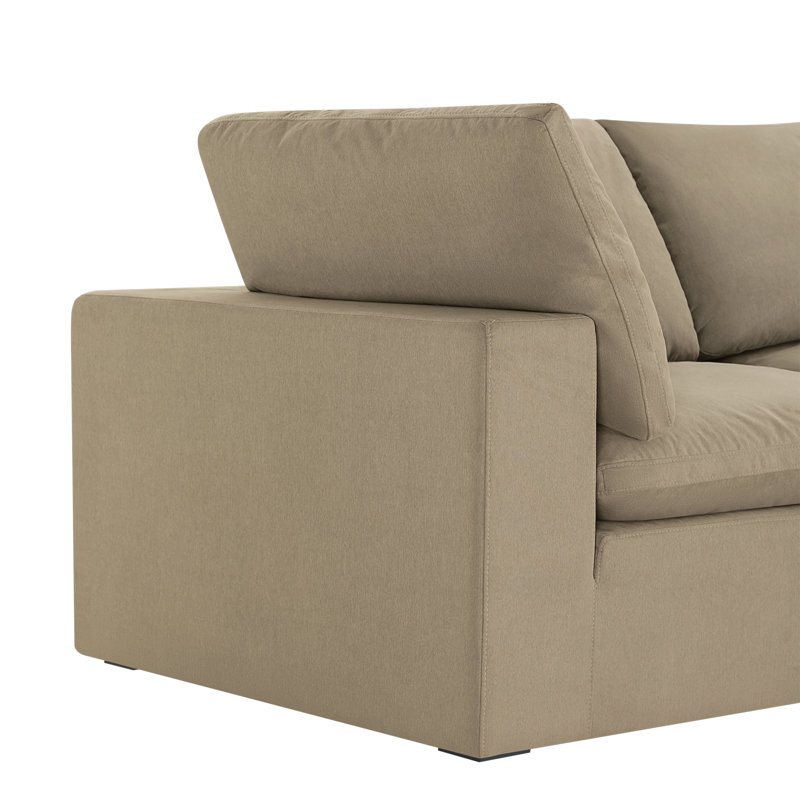 Canapé modulaire Calana, Amande, 5 morceaux