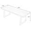 Bureau rectangulaire en bois massif Burlywood-109690984