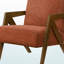 Chaise d'appoint rembourrée Osgood