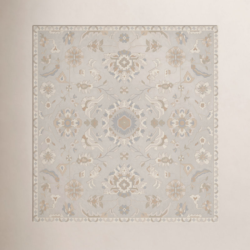 Arden Wool Oriental Indoor Rug, Square 9'9"