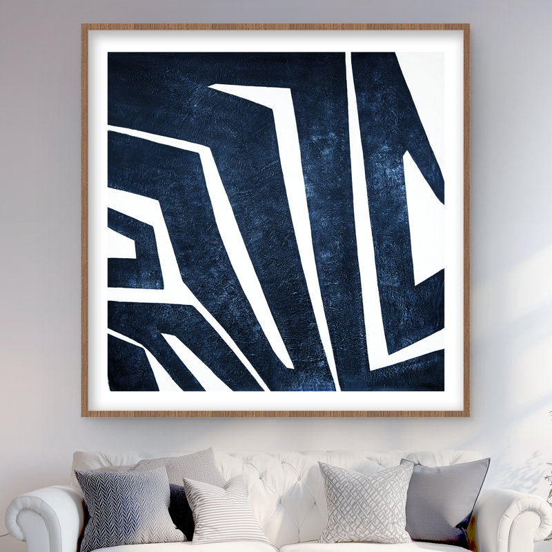 Blue Labyrinth - Modern Classic Blue