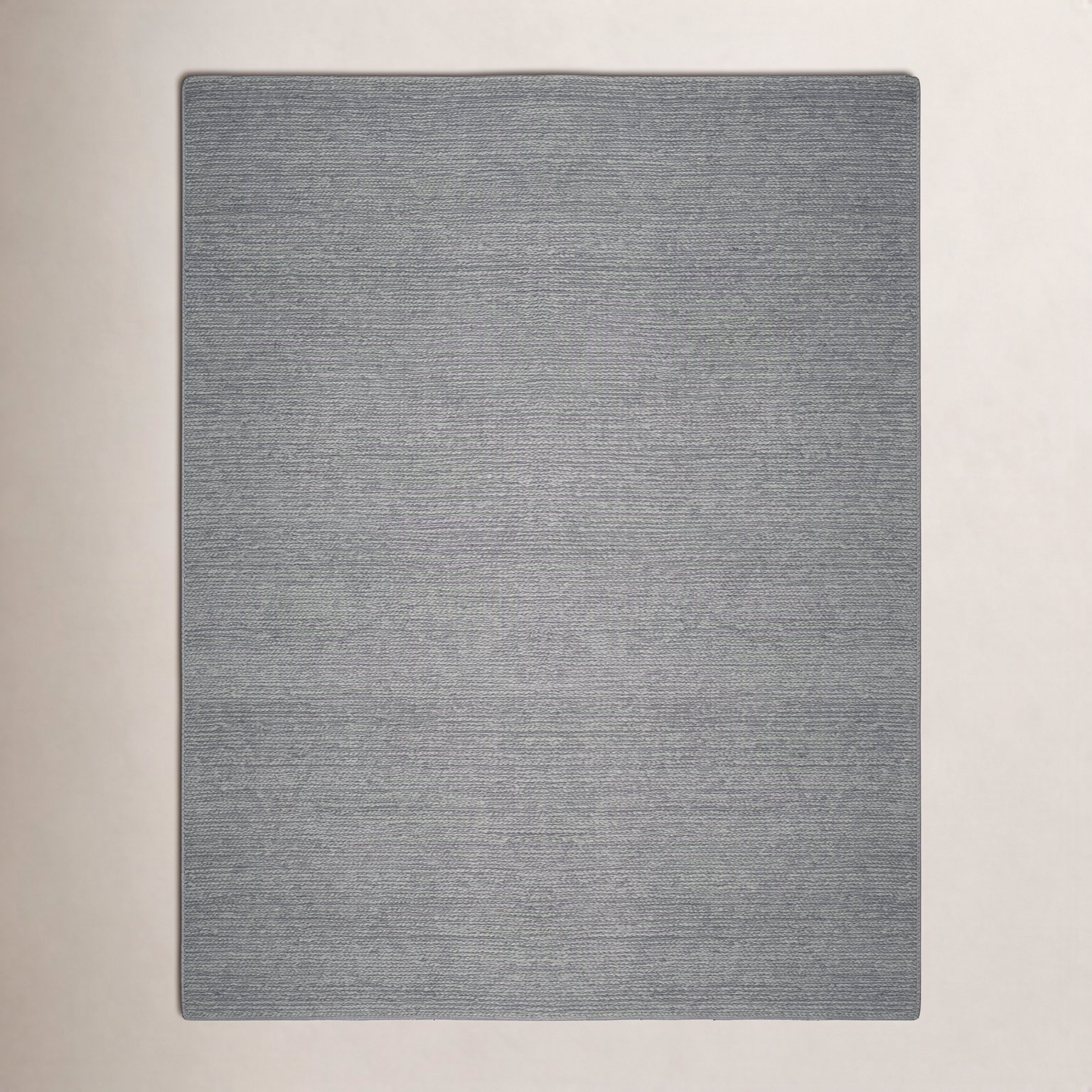 Ginseng Steel Hand-Woven Flatweave Rug, Rectangle 2' x 3'
