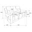 Causeuse inclinable Slater Taupe-1997343733