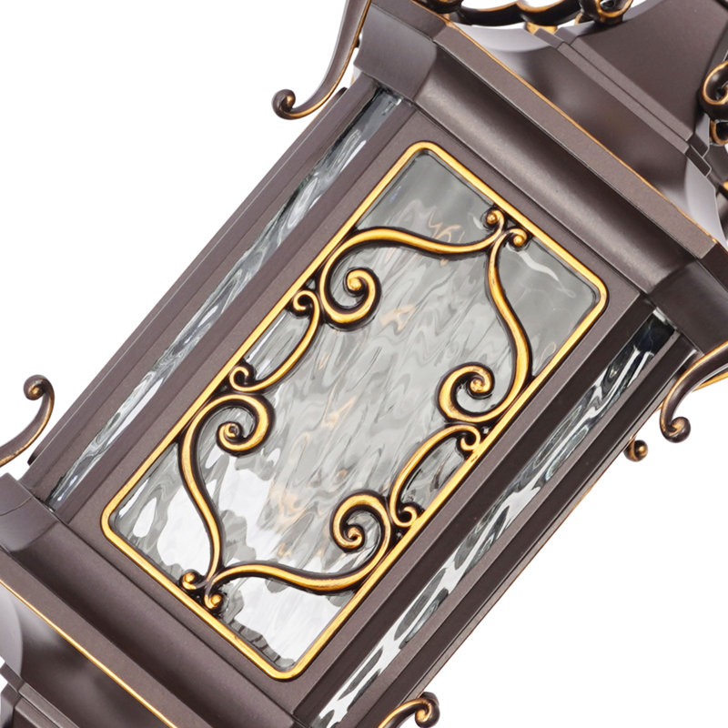 6.29" Wall Light Outdoor IP55 Waterproof Retro Outside Porch Light Need 1 * E26 (Not Included)