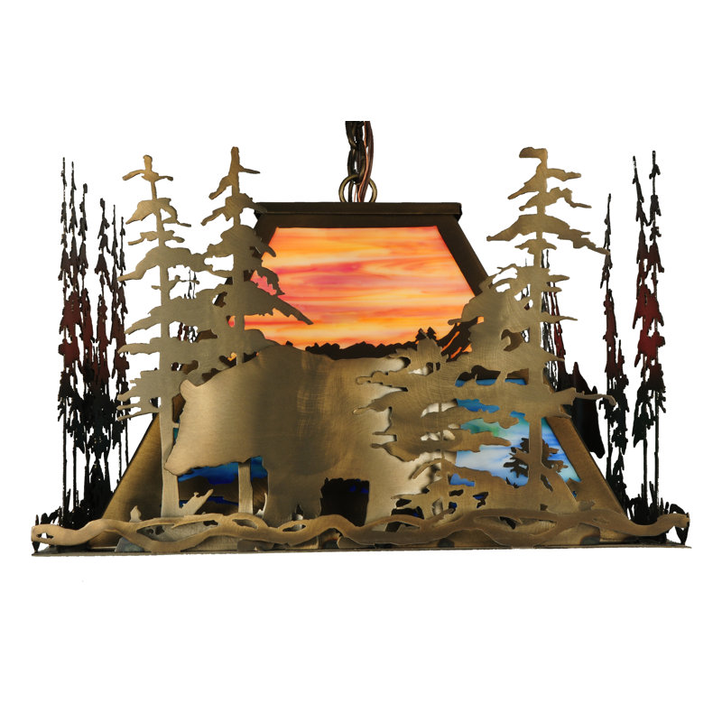 Rustic Lodge 9 - Light Pendant