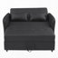 Lit convertible, fauteuil surdimensionné réglable avec trois ports USB-1502704960