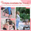Poussette 3-en-1 pour animaux de compagnie, support et auvent détachables, pliable pour le voyage - supporte 60 lb-125496063