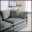 Chaise d'appoint moderne avec repose-pieds