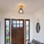 Retro Simple Wrought Iron Flush Mount