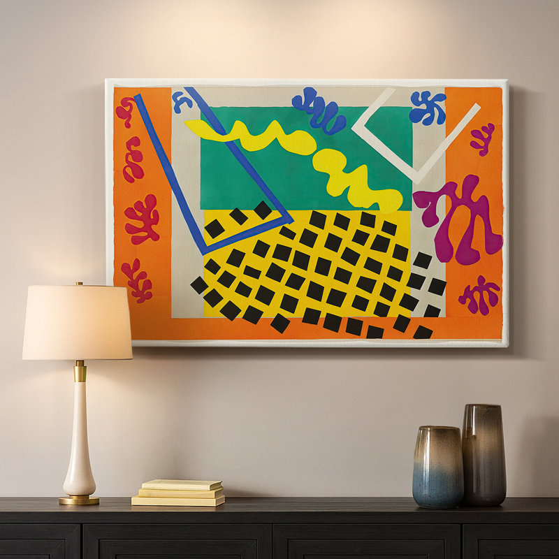 L'escargot - Henri Matisse - Toile tendue avec châssis - 1953, 18 x 27