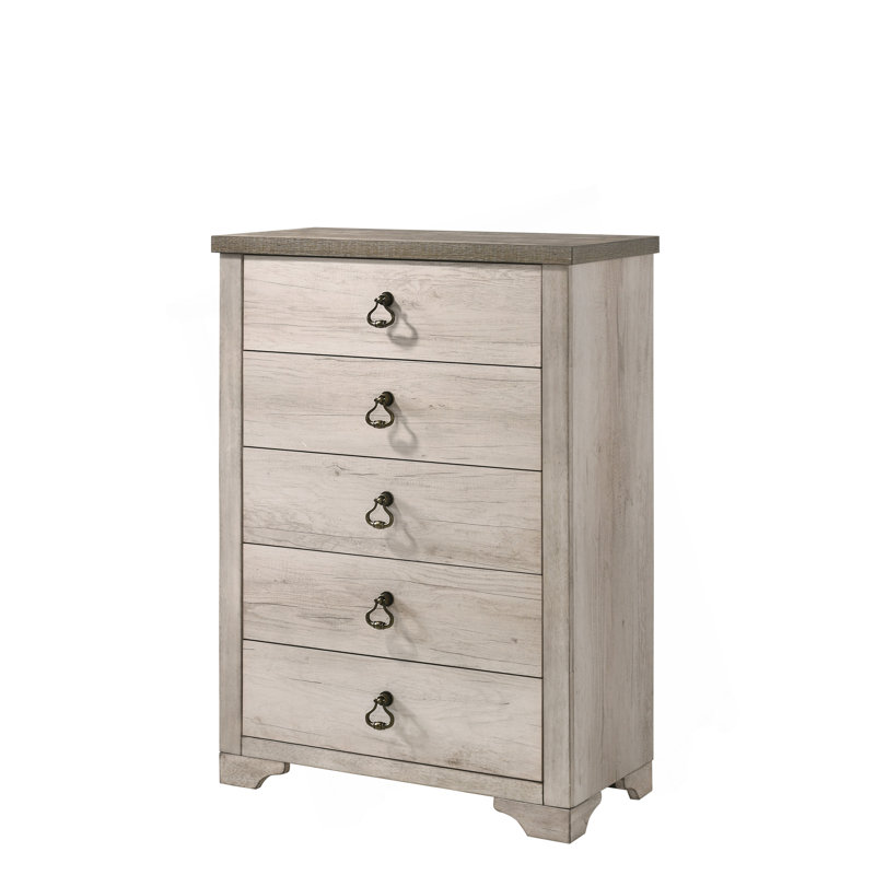 Commode et commode en bois flotté vieilli 1Pc
