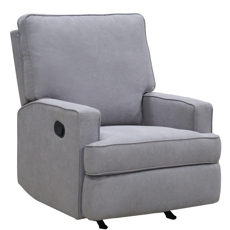 Chaise berçante inclinable Emily, Gris