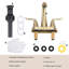 Centerset 2-handle Bathroom Faucet with Drain Assembly-65123630