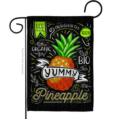 Double Sided 18.5'' H x 13'' W Polyester Garden Flag