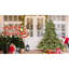 Arbre de Noël de 4 pi, 150 lumières UL, 673 pointes en PE réalistes, base large pour grands centres de table dans des espaces plus grands, branches à charnières à installation rapide, décor de centre de table en métal renforcé, stable