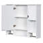 Armoire de rangement murale moderne 35 po x 28 po-296315711