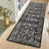Tapis en polypropylène noir Maia Dov
