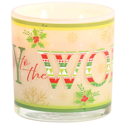 Soy Candle Ornament Joy To The World