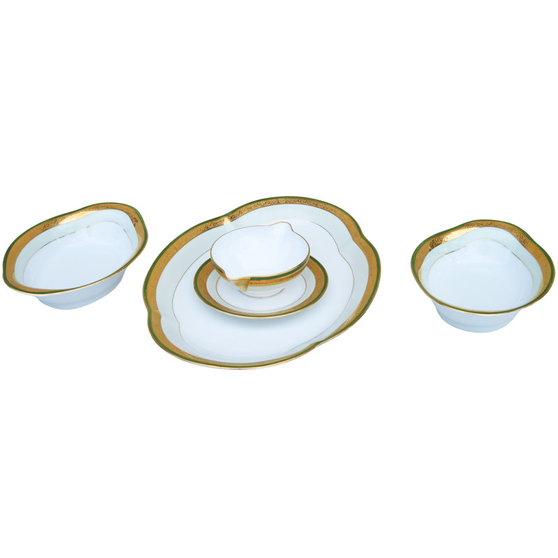 Porcelain Dinnerware Set - Service for 12