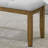 Darla Dining Bench With Tufted Fabric Seating And Warm Walnut Oak Finish,  For Comfortable And Stylish Dining-636094042