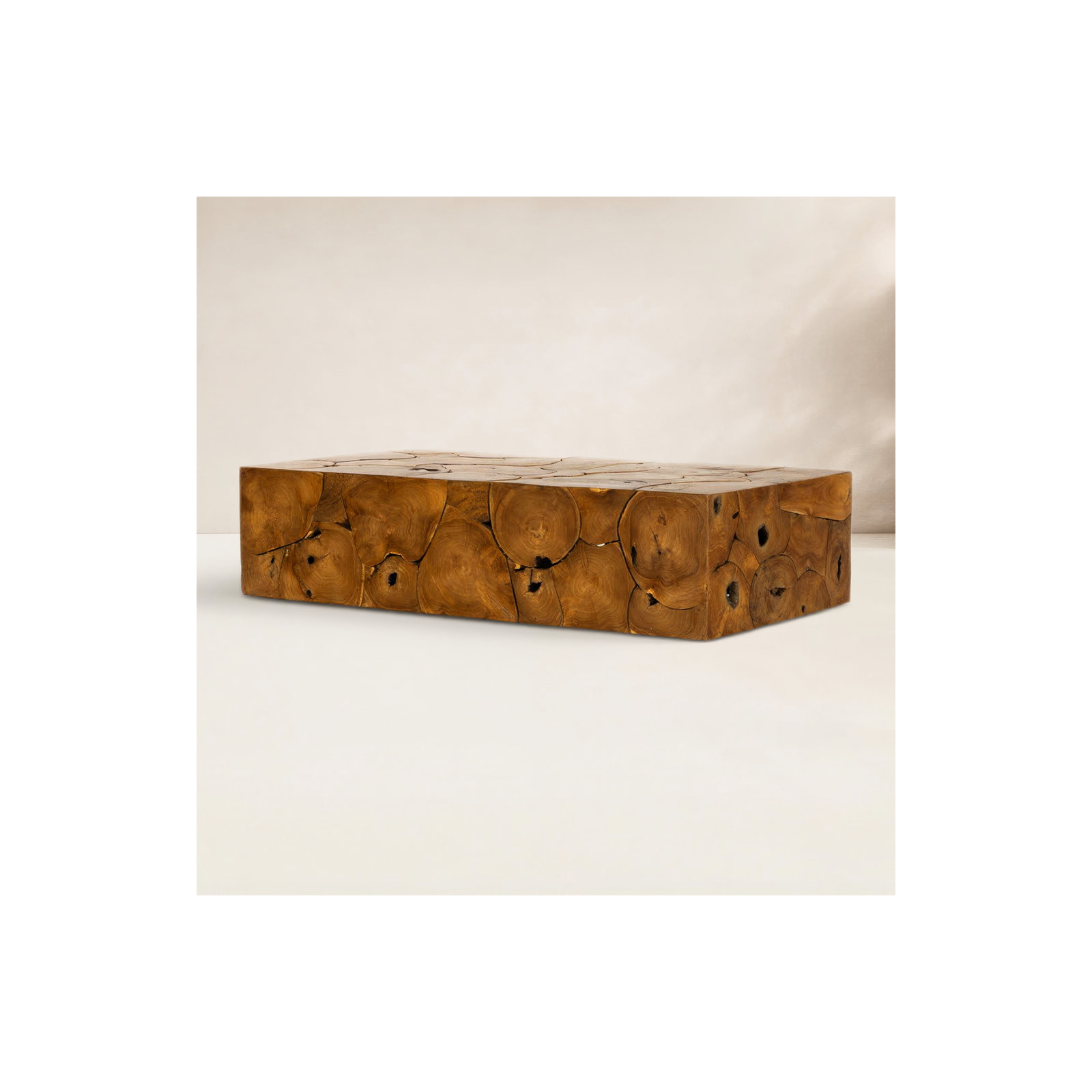 Gwyneth 65'' Teak Outdoor Coffee Table